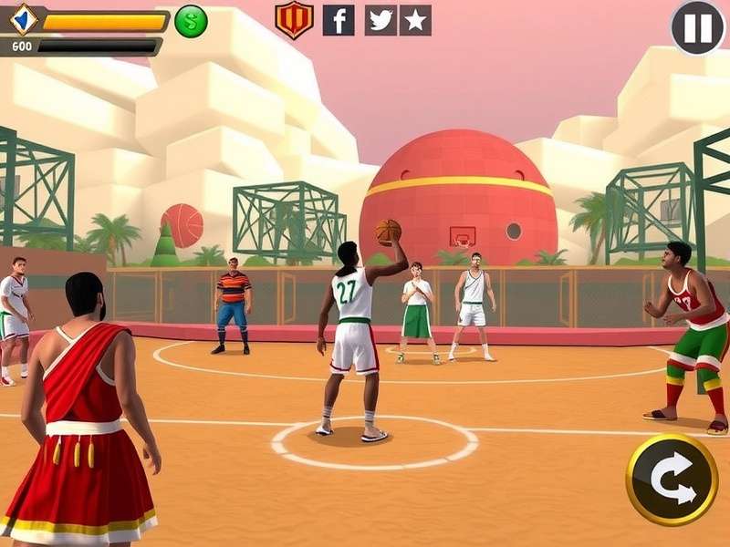Indian Free Throw Wizard gameplay screenshot